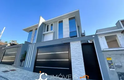 Sobrado com 3 dormitórios à venda, 299 m² por r$ 2.800.000,00 - vila nova - blumenau/sc
