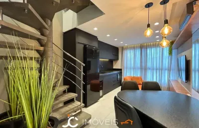 Apartamento com 1 dormitório à venda, 34 m² por r$ 550.000,00 - velha - blumenau/sc
