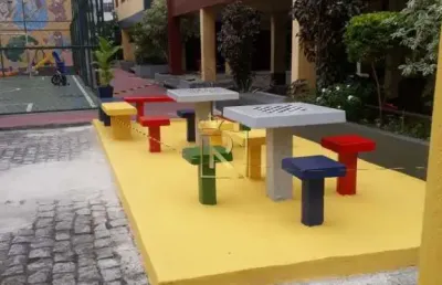 Apartamento em bangu no rio de janeiro, 2 quartos com vaga