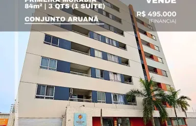 Apartamento com 3 quartos à venda na Rua João Pimentel, 120, Ponta Negra, Manaus
