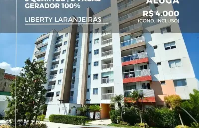 Apartamento 3 quartos, sendo 1 suíte e 2 semi-suítes. gerador 100%