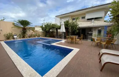 Casa para venda em salvador, alphaville ii, 4 dormitórios, 4 suítes, 6 banheiros, 4 vagas