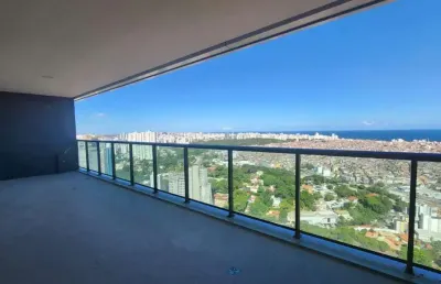 Apartamento para venda em salvador, horto florestal, 4 dormitórios, 4 suítes, 5 banheiros, 4 vagas