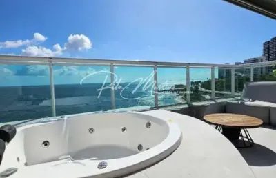 Cobertura duplex para venda em salvador, ondina, 2 dormitórios, 2 suítes, 2 banheiros, 3 vagas