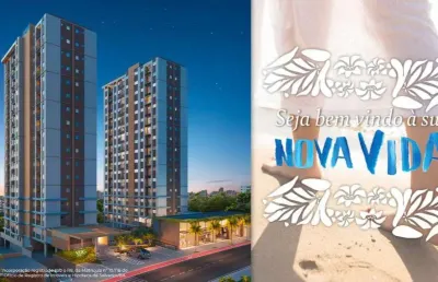 Apartamento para venda em salvador, itapuã, 2 dormitórios, 2 suítes, 3 banheiros, 1 vaga