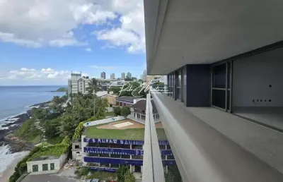 Apartamento para venda em salvador, ondina, 4 dormitórios, 4 suítes, 3 banheiros, 4 vagas