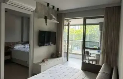 Apartamento para locação em salvador, ondina, 1 dormitório, 1 banheiro, 1 vaga