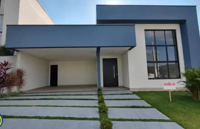 Ótima casa nova térrea a venda no condomínio jardim laguna