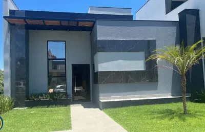 Casa de luxo em condomínio: 3 quartos, 3 suítes, jardim mantova, indaiatuba-sp - 253m², 2 salas, 2 vagas