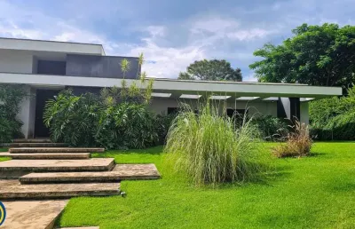 Chácara de alto padrão à venda no condomínio recanto das flores - indaiatuba/sp - 5 suítes, casa de hóspedes, 5.000m² de terreno