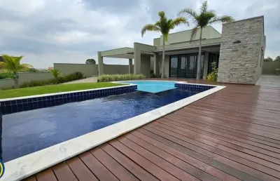 Chácara térrea moderna com 3 suítes, piscina, energia solar e 1.000 m² no terras de itaici ? indaiatuba/sp