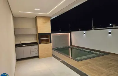 Casa de luxo em condomínio à venda em indaiatuba-sp  3 quartos, 3 suítes, 3 salas, 4 banheiros, 4 vagas, 180m²  bairro jardins di roma