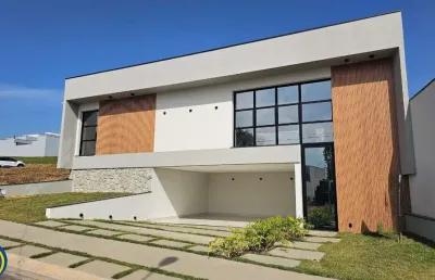 Luxuosa casa em condomínio à venda em indaiatuba-sp, no bairro loteamento park gran reserve. 3 quartos, 3 suítes, 2 salas, 4 banheiros, 4 vagas de garagem, 228 m² de área. venha conferir!