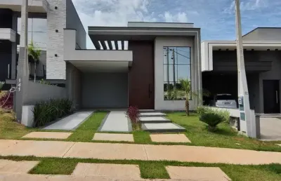 Casa de luxo em condomínio no park gran reserve: 3 quartos, 3 suítes, 2 salas, 4 banheiros, 2 vagas, 140m² em indaiatuba-sp.