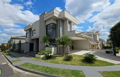 Casa em condomínio de luxo com 3 suítes no jardim villa romana, indaiatuba-sp: 285m², 3 quartos, 3 salas e 4 vagas de garagem!