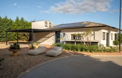 Casa - chacara de alto padrão com 4 suítes, piscina, fire pit e área gourmet em indaiatuba/sp