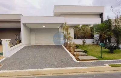 Ca03836 - casa mobiliada para locação no dona?lucilla ? indaiatuba | 3?suítes, piscina e área gourmet