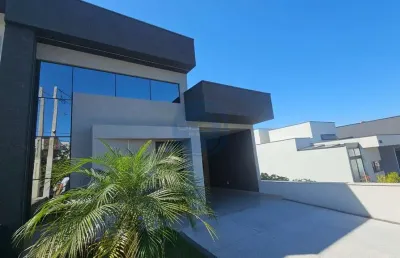 Casa térrea com 3 suítes à venda no condomínio gran reserve ? 140m² construídos, automação e gourmet integrado