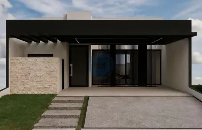 Imóvel de luxo no residencial milano: casa em condomínio com 3 suítes, 2 salas e 4 vagas de garagem em indaiatuba-sp