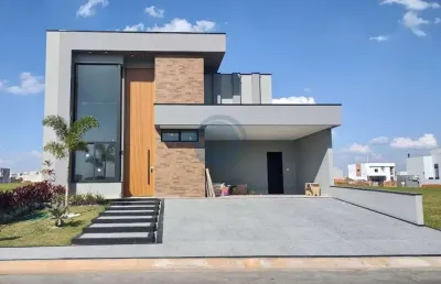 Casa de luxo em condomínio: 3 quartos, 3 suítes, 2 salas, 5 banheiros, 4 vagas de garagem em indaiatuba-sp, jardim residencial dona maria candida - 189m².