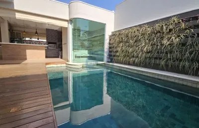 Sobrado alto padrão no condomínio villa romana, 350 m², 3 suítes, escritório,  piscina e área gourmet