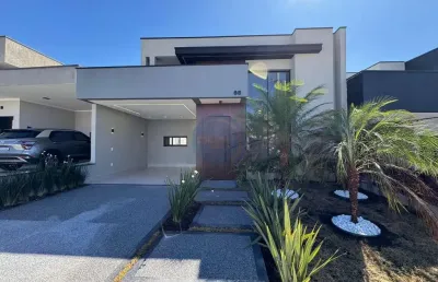 Venda de casa em condomínio de luxo em indaiatuba-sp, jardim mantova: 3 quartos, 1 suíte, 2 salas, 2 banheiros, 2 vagas de garagem, 143m².