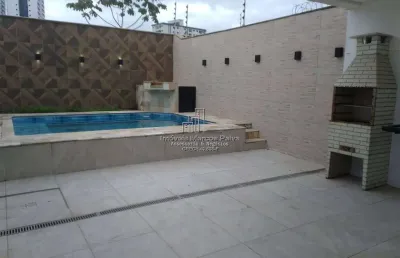 Sobrado com 3 suites e piscina na cidade de mongaguá!