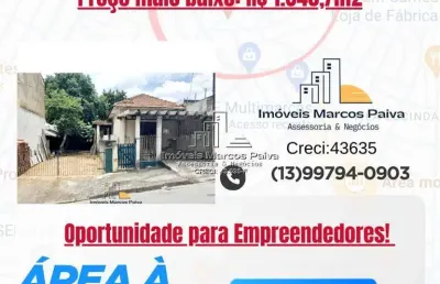 Terreno à venda na Rua Jardim Maravilhas, 137, Jardim das Maravilhas, Santo André