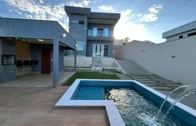 Casa com 3 dormitórios à venda, 234 m² por r$ 1.900.000,00 - nova guarapari - guarapari/es