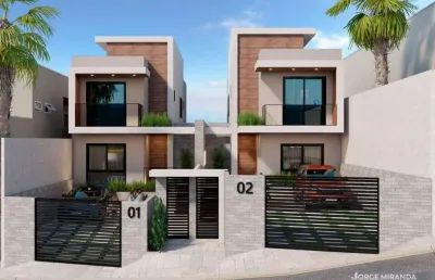 Casa com 3 quartos à venda na Rua Edson Germano dos Santos, 22, São Judas Tadeu, Guarapari