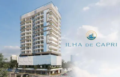 Residencial ilha de capri - vista mar parcial - praia do morro - guarapari/es
