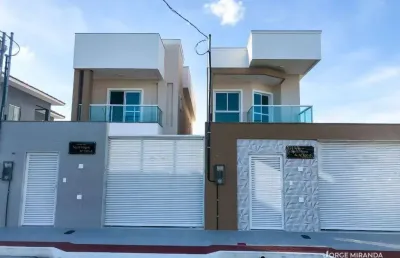 Casa duplex com 3 suítes à venda na praia do morro - guarapari/es