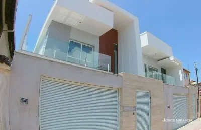 Casa duplex com 3 quartos à venda em praia do morro - guarapari/es