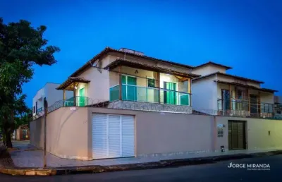 Casa duplex com 3 quartos à venda na praia do morro - guarapari/es