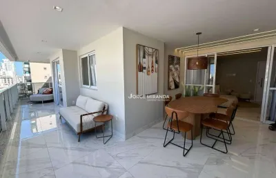 Apartamento com 3 dormitórios à venda por r$ 1.900.000,00 - praia do morro - guarapari/es