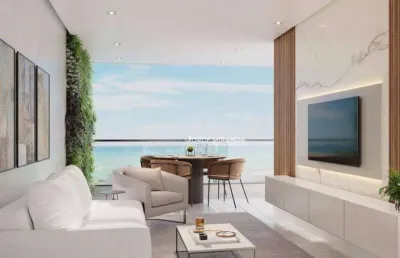 Apartamento com 3 dormitórios à venda, 125 m² por r$ 1.500.000,00 - enseada azul - guarapari/es