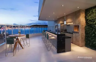 Apartamento com 4 dormitórios à venda, 135 m² por r$ 1.468.000,00 - praia do morro - guarapari/es