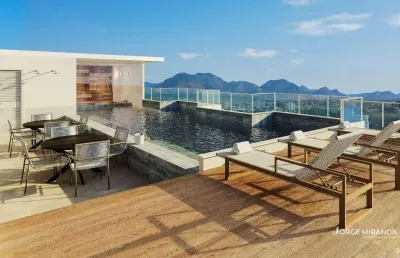 Apartamento com 3 dormitórios à venda por r$ 1.967.700,00 - praia do morro - guarapari/es
