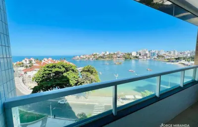 Apartamento com 4 dormitórios à venda por r$ 1.200.000,00 - prainha de muquiçaba - guarapari/es