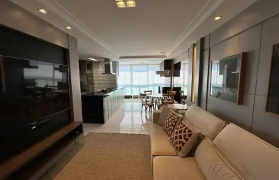 Apartamento com 3 dormitórios à venda, 112 m² por r$ 1.700.000,00 - praia do morro - guarapari/es
