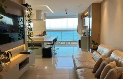 Apartamento com 3 dormitórios à venda, 112 m² por r$ 1.750.000,00 - praia do morro - guarapari/es