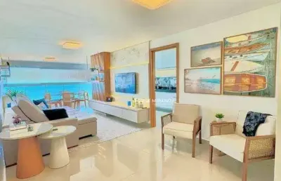 Apartamento com 3 dormitórios à venda, 115 m² por r$ 1.950.000,00 - praia do morro - guarapari/es