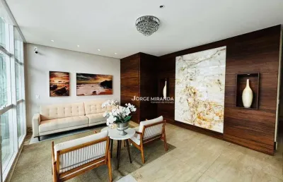 Apartamento com 3 dormitórios à venda, 157 m² por r$ 2.000.000,00 - praia do morro - guarapari/es