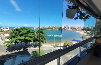 Apartamento com 4 dormitórios à venda por r$ 1.250.000,00 - prainha de muquiçaba - guarapari/es