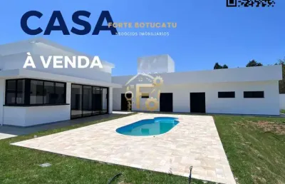 Casa alto padrão em residencial parque laguna ii, botucatu/sp