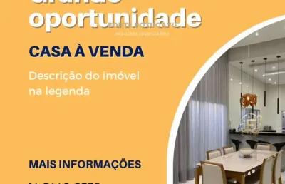 Casa com 3 quartos à venda no residencial ouro verde, botucatu , 190 m2 por r$ 770.000