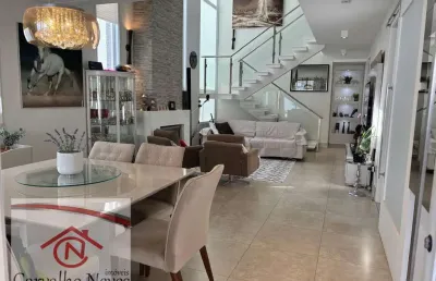 Casa de condominio em jardim santa teresa  -  jundiaí