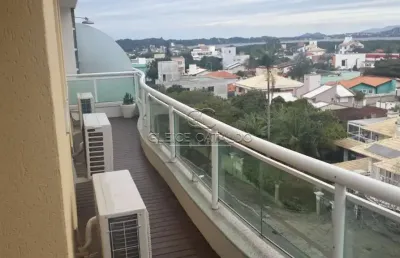 Cobertura com 3 quartos à venda na rua manoel severino de oliveira, 277, lagoa da conceição, florianópolis por r$ 2.148.000