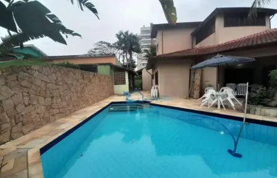 Casa com 4 dormitórios para alugar, 350 m² por r$ 1.900,00/dia - jardim  são lourenço - bertioga/sp