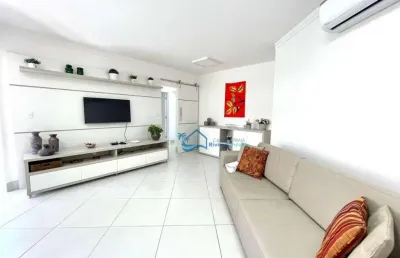 Apartamento com 3 dormitórios para alugar, 114 m² por r$ 2.000,00/dia - riviera módulo 6 - bertioga/sp